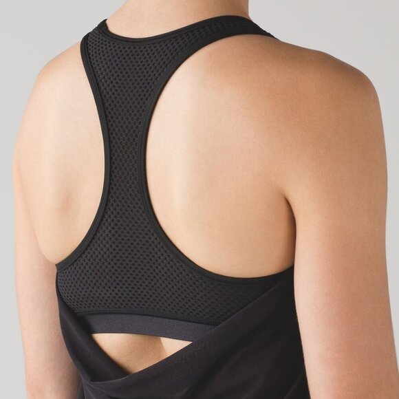 Lululemon Black Fit Physique Tank with Built-In Bra 3058 - Picture 3 of 9